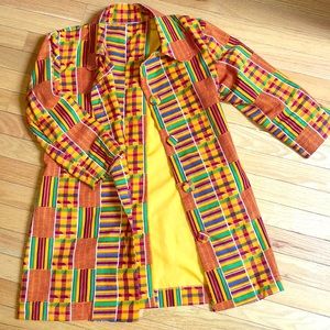 Unique African print blazer